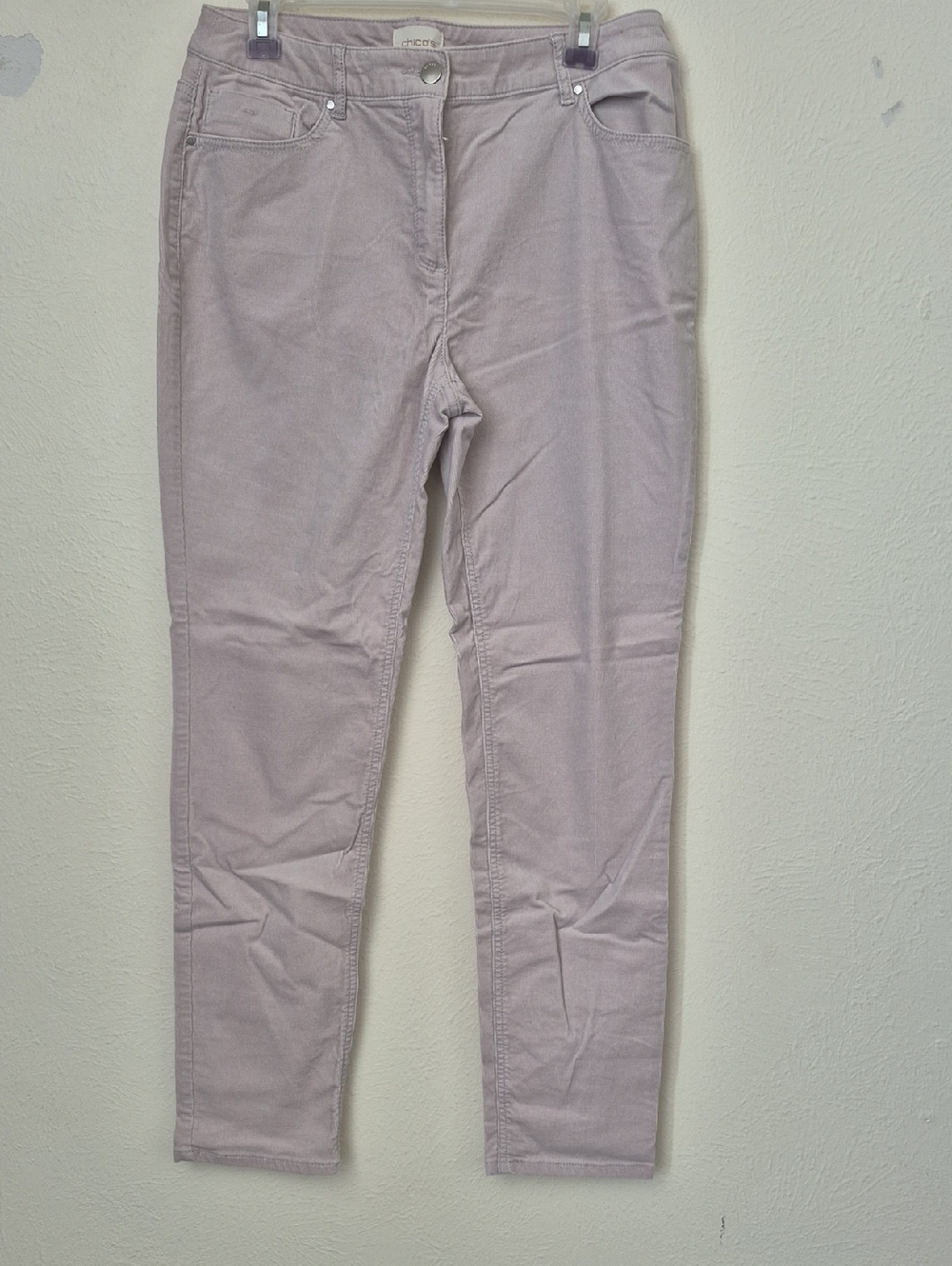 Chico's Lavender Skinny Pants with Stretchy Fit